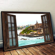 Puerto Rico Window View Canvas HY209058