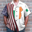 Homesizy Made In America With Irish Parts Hawaiian Shirt