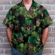 Homesizy Skull Leprechaun Irish Happy St Patrick's Day Hawaiian Shirt