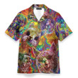 Homesizy Colrful Llama PaitingHawaiian Shirt