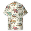 Mandala Elephants Hawaiian Shirts