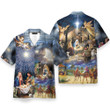 Amazing Jesus Was Born Christmas Day Hawaiian Shirt