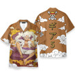 Homesizy Luffy Gear 5 Men's Button's Up Shirts Hawaiian Shirt