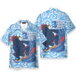 3D Surfing Bear Hawaiian Shirt