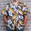 3D Tom Selleck Magnum Pi Calla Lily Purple Custom Cosplay Costume Hawaiian Shirt QT206015Lb