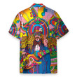 Homesizy Hippie Psychedelic Guitar Hawaiian Shirt