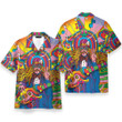 Homesizy Hippie Psychedelic Guitar Hawaiian Shirt
