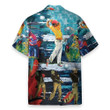 Homesizy Colorful Art Playing Golf Hawaiian Shirt