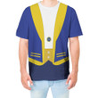 Adam Belle Beauty And The Beast Cosplay Costume - 3D Tshirt