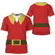 Gaston Beauty And The Beast Cosplay Costume - 3D Tshirt