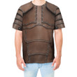 Leather Armor Cosplay Costume - 3D Tshirt