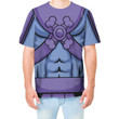 Official Skeletor Cosplay Costume - 3D Tshirt