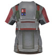 Star Wars The Bad Batch Clone Force 99 Trooper Custom Cosplay Costume Tshirt QT210037
