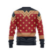 Adult Wonder Woman Dark Blue Ugly Christmas Sweater