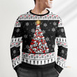 Skull Pine Tree Ugly Christmas Sweater