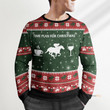 Time Plan For Christmas Horse Racing Ugly Christmas Sweater 3D Printed Best Gift For Xmas Adult | US6047 QT211741Hj