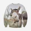 3D All Over Printed Donkey Clothes