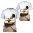 Tank Realistic Graphic Picture - 3D Tshirt