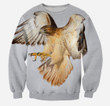 3D All Over Printed Red tail hawk Clothes