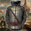 3D All Over Printed Knight Medieval Armor Shirts and Shorts