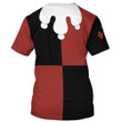 Harley Quinn Animated Tv Show Cosplay Costume - 3D Tshirt