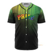 Homesizy Lgbt Pride On Green Baseball Jersey