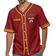 Custom Name Proud To Be Shriners Red - Personalized Baseball Jersey