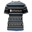 3D Ethereum Christmas Custom Cosplay Tshirt Apparel QT211721Hf
