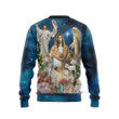 Jesus Christmas Miracle Night Ugly Sweater QT212303Hc