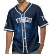 Homesizy Custom Name Virgo Is Mysterious Zodiac Galaxy Personalized Baseball Jersey