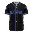 Homesizy Scorpio The Wonderful Zodiac Blue Baseball Jersey