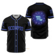 Homesizy Scorpio The Wonderful Zodiac Blue Baseball Jersey