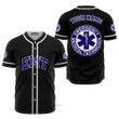 Homesizy Custom Name EMT Emergency Medical Technicians Personalized Baseball Jersey