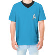 3D Star Trek The Original Series 1966 1969 Blue Custom Tshirt QT210228Hf