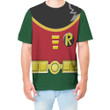 Teen Titan Robin Cosplay Costume - 3D Tshirt