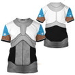 3D Teen Titan Cyborg TZip Custom Cosplay Costume Tshirt QT207289Hc