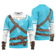 3D The Legend Of Zelda Link BOTW Cosplay Custom Cosplay Costume Sweatshirt QT206189Hf