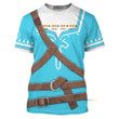 The Legend Of Zelda Link Botw Cosplay Cosplay Costume - 3D Tshirt