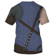 Cloud Strife Final Fantasy Custom Cosplay Costume Tshirt QT205131Hf