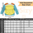 Personalized Custom Name And Number 3D Waluigi Sports Kid Sweatshirt QT212094Hf