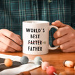 Father's Day World's Best Farter Dad Gifts Ceramic Mug