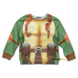 3D Michelangelo TMNT Mike Mikey Custom Cosplay Costume Kid Sweatshirt QT207155