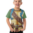 3D Leonardo TMNT Leo Custom Cosplay Costume Kid Tshirt QT208189Hg