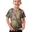 3D Donatello TMNT Don Donnie Purple Custom Cosplay Costume Kid Tshirt QT207291Hf