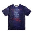 Blood Stains Are Red Ultraviolet Lights Are Blue Custom Kid Tshirt QT306089Hf