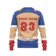 Personalized Custom Name And Number 3D Toad Sports Sweatshirt QT307142