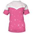 Sleeping Beauty Pink Princess Running Custom Cosplay Costume Women's Athletic Tshirt QT308715