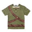 3D The Legend Of Zelda Link Custom Cosplay Costume Kid Tshirt QT205160Hf