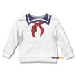 Ghostbusters Stay Puft Marshmallow Man Custom Cosplay Costume Kid Sweatshirt QT205198Hf
