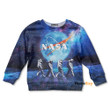 Astronauts Walking in Space Custom Kid Sweatshirt QT305275Hf